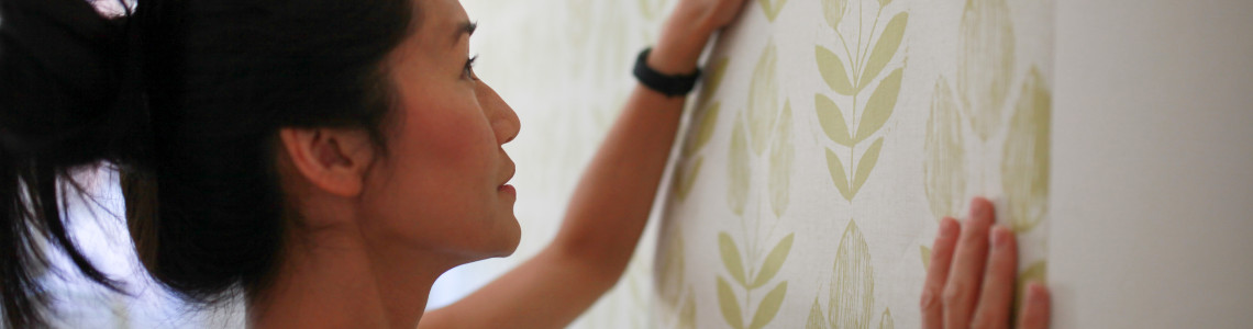 How to Install a Feature Wall Using Wallpaper or Panelling How to Install a Feature Wall Using Wallpaper or Panelling