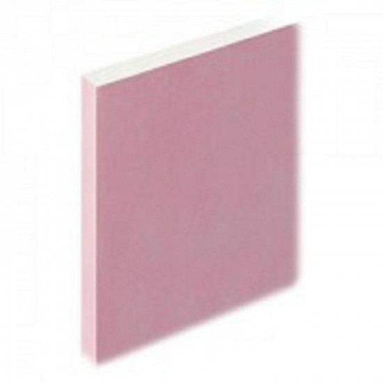 Knauf Fire Panel Plasterboard Square Edge 12.5mm x 2400mm x 1200mm Knauf Fire Panel Plasterboard Square Edge 12.5mm x 2400mm x 1200mm