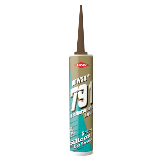 Dowsil 791 Weatherproofing Sealant Brown 310ml Dowsil 791 Weatherproofing Sealant Brown 310ml