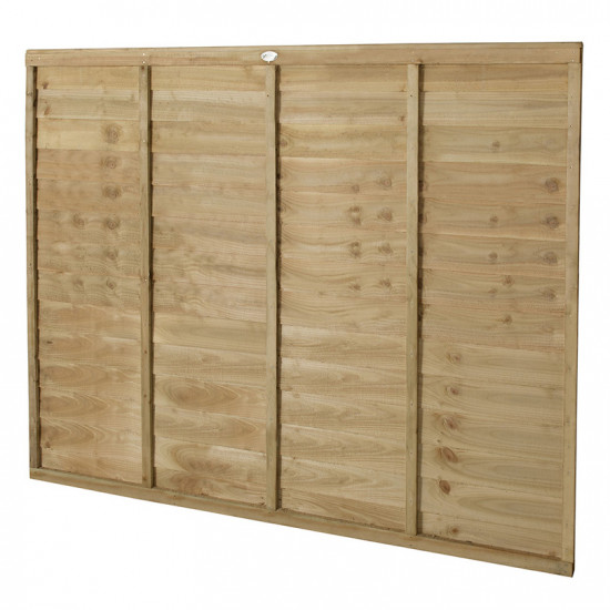 Super Lap Fence Panel Pressure Treated 6ft x 5ft 1.83m x 1.52m Super Lap Fence Panel Pressure Treated 6ft x 5ft 1.83m x 1.52m