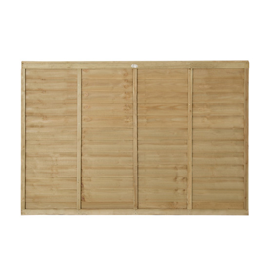 Super Lap Fence Panel Pressure Treated 6ft x 4ft 1.83m x 1.22m Super Lap Fence Panel Pressure Treated 6ft x 4ft 1.83m x 1.22m