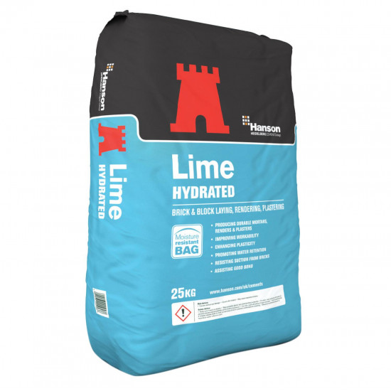 Castle Hydrated Lime 25kg Castle Hydrated Lime 25kg