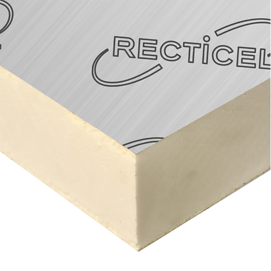 100mm x 2400mm x 1200mm Recticel Eurothane GP Insulation Board 100mm x 2400mm x 1200mm Recticel Eurothane GP Insulation Board