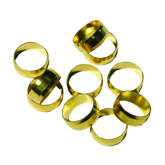 15mm Brass Olives Pack of 10 15mm Brass Olives Pack of 10