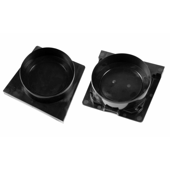 Clark-Drain New Style Plastic Channel End Cap and Outlet Set 128 x 117mm Clark-Drain New Style Plastic Channel End Cap and Outlet Set 128 x 117mm