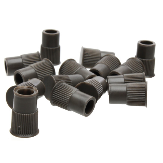 Dryzone Injection Plugs Brown Pack of 100 Dryzone Injection Plugs Brown Pack of 100