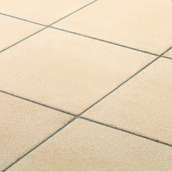 Bradstone Textured Buff Paving Slab 450 x 450 x 32mm