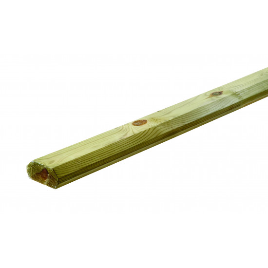 Large Traditional Decking Base Rail - 32mm x 68mm x 2.4m Large Traditional Decking Base Rail - 32mm x 68mm x 2.4m