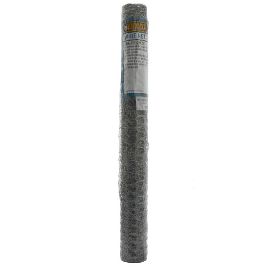 Galvanised Wire Netting 10m x 900mm x 25mm Galvanised Wire Netting 10m x 900mm x 25mm
