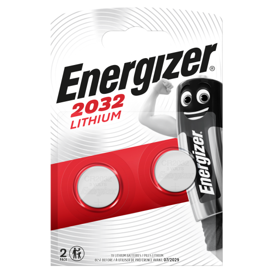 Energizer S5312 CR2032 Coin Battery - Pack of 2