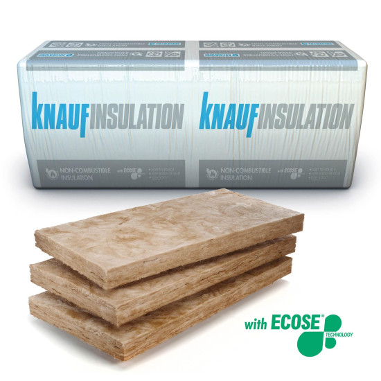 Knauf Insulation Masonry Party Wall Slab 100mm 6.55m2 Knauf Insulation Masonry Party Wall Slab 100mm 6.55m2