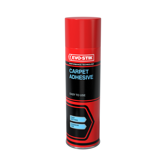Evo-Stik Carpet Spray Adhesive 500ml Evo-Stik Carpet Spray Adhesive 500ml