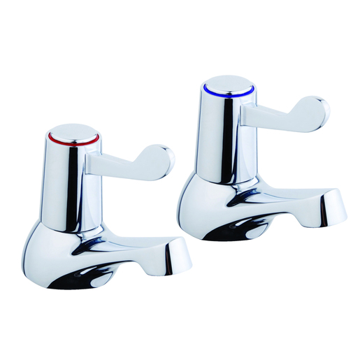 Standard Lever Basin Taps Pair Standard Lever Basin Taps Pair