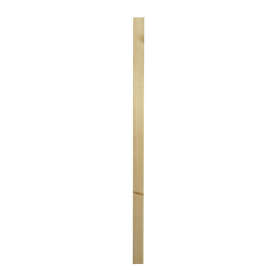 Richard Burbidge Trademark Pine Plain Baluster 900x41mm Richard Burbidge Trademark Pine Plain Baluster 900x41mm