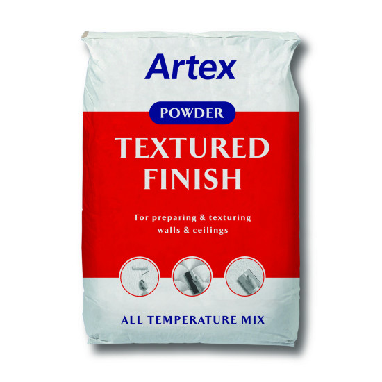 Artex Textured Finish Plaster Bag 25kg Artex Textured Finish Plaster Bag 25kg