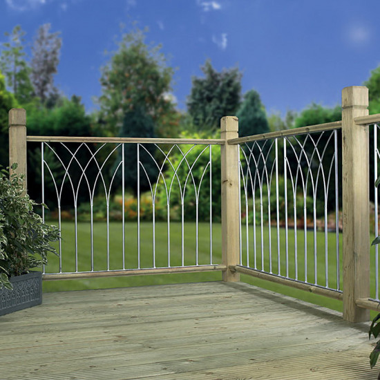 BIC Bali Decking Panel Silver 560mm x 770mm PK 1 BIC Bali Decking Panel Silver 560mm x 770mm PK 1