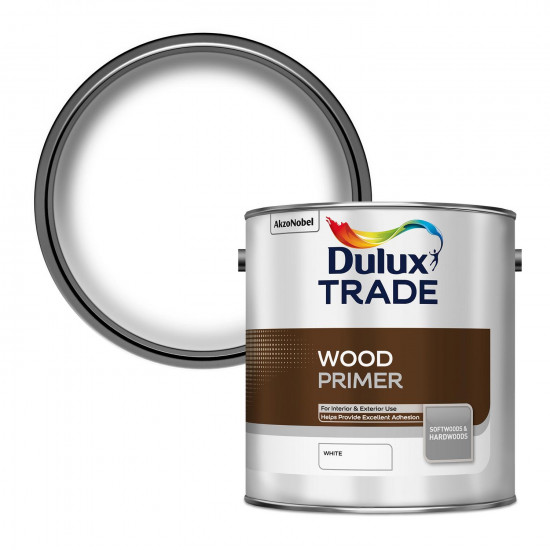 Dulux Trade Wood Primer 2.5L White Dulux Trade Wood Primer 2.5L White