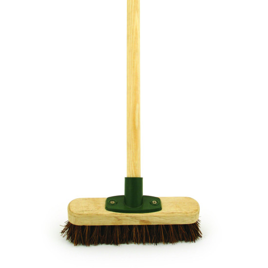 9in Bassine Deck Scrubbing Brush with 48in Handle 9in Bassine Deck Scrubbing Brush with 48in Handle