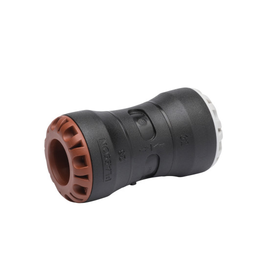 Plasson Pushfit Copper Pipe Adaptor 15 mm x 25 mm 1001CU025015 Plasson Pushfit Copper Pipe Adaptor 15 mm x 25 mm 1001CU025015