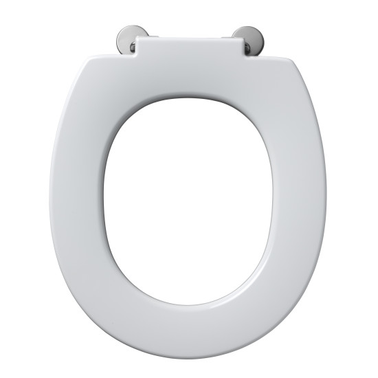 Armitage Shanks Contour 21 Seat No Cover with Top Fixing Hinges. White. S4066... Armitage Shanks Contour 21 Seat No Cover with Top Fixing Hinges. White. S4066...