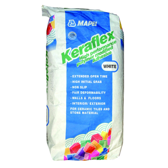 Mapei Keraflex Non Rapid White Adhesive 20kg Mapei Keraflex Non Rapid White Adhesive 20kg