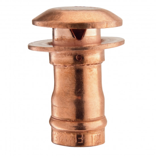 Flowflex Copper Solder Ring Pipe Cowl 15mm B270.26 Flowflex Copper Solder Ring Pipe Cowl 15mm B270.26