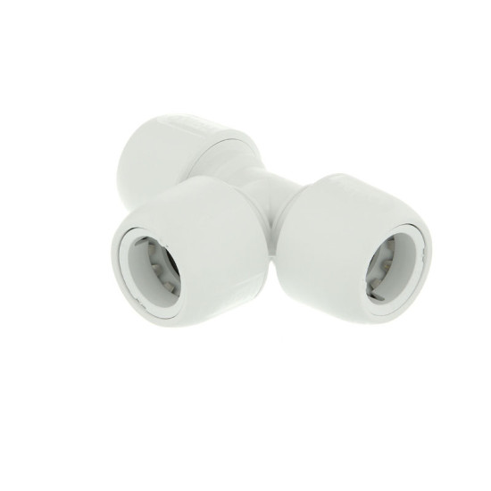 Hep2O equal tee white 10mm Hep2O equal tee white 10mm
