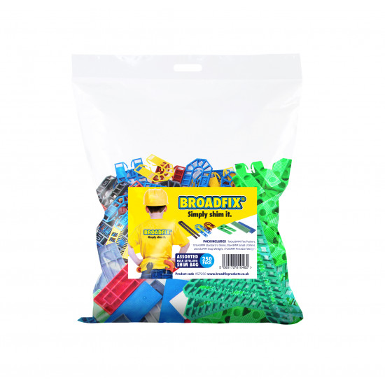Broadfix Shims & Wedges Bulk Pack Bag Of 250 Broadfix Shims & Wedges Bulk Pack Bag Of 250