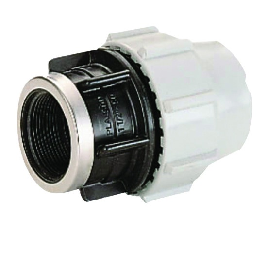 Plasson Mechanical Female Adaptor 20 mm x 1/2 inch 7030C10 Plasson Mechanical Female Adaptor 20 mm x 1/2 inch 7030C10