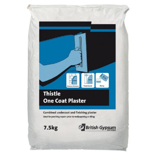 Thistle One Coat Plaster 7.5Kg Thistle One Coat Plaster 7.5Kg