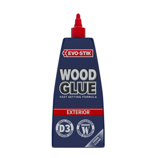 Evo-Stik Resin W Weatherproof Wood Adhesive 500ml Evo-Stik Resin W Weatherproof Wood Adhesive 500ml