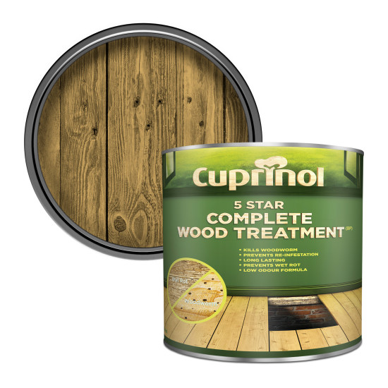 Cuprinol 5 Star Complete Wood Treatment 2.5L Cuprinol 5 Star Complete Wood Treatment 2.5L