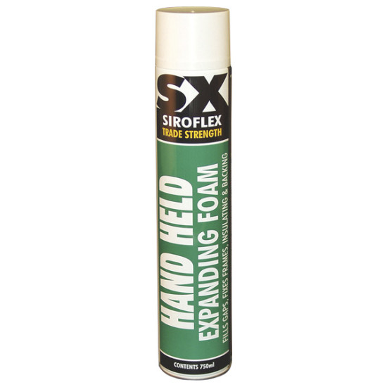 SX 750ml Trade Strength Hand Held Expanding Foam SX 750ml Trade Strength Hand Held Expanding Foam