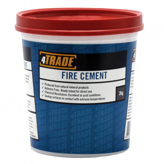 Ready Mixed Fire Cement Neutral Colour 2Kg Ready Mixed Fire Cement Neutral Colour 2Kg