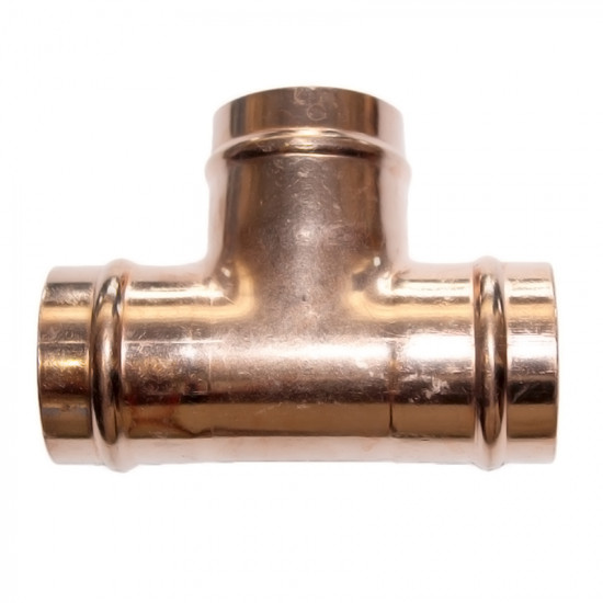 Solder Ring Fitting 22 mm Equal Tee Solder Ring Fitting 22 mm Equal Tee