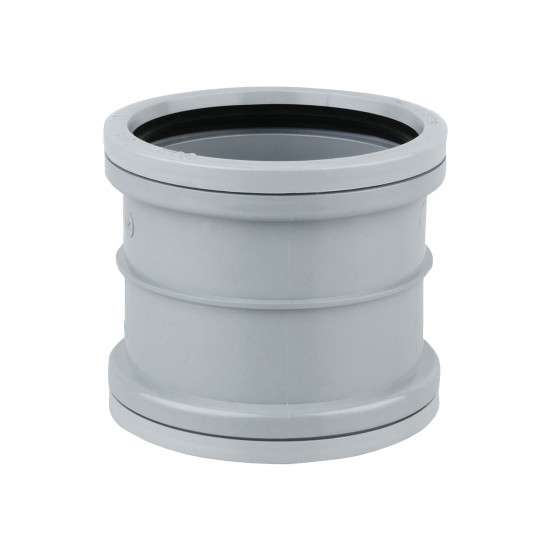 Wavin OsmaSoil D/S repair coupler 110mm grey Wavin OsmaSoil D/S repair coupler 110mm grey