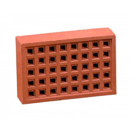 Hepworth Square Hole Airbrick 215 x 140mm Red YA14R Hepworth Square Hole Airbrick 215 x 140mm Red YA14R