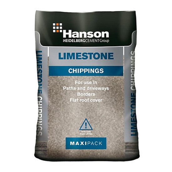 Limestone Chips 20mm Clean Trade Pack Limestone Chips 20mm Clean Trade Pack