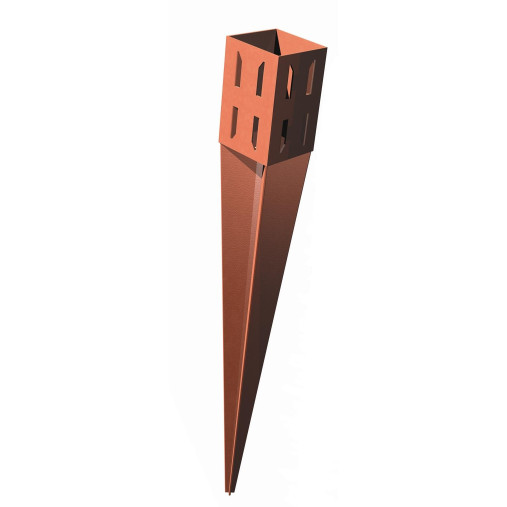 Wedge Grip Drive Fence Support Spike 75mm x 75mm x 600mm 1106 Wedge Grip Drive Fence Support Spike 75mm x 75mm x 600mm 1106