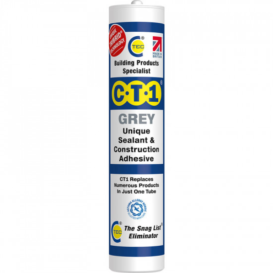 C-TEC Grey Sealant CT1 Tube 290ml C-TEC Grey Sealant CT1 Tube 290ml