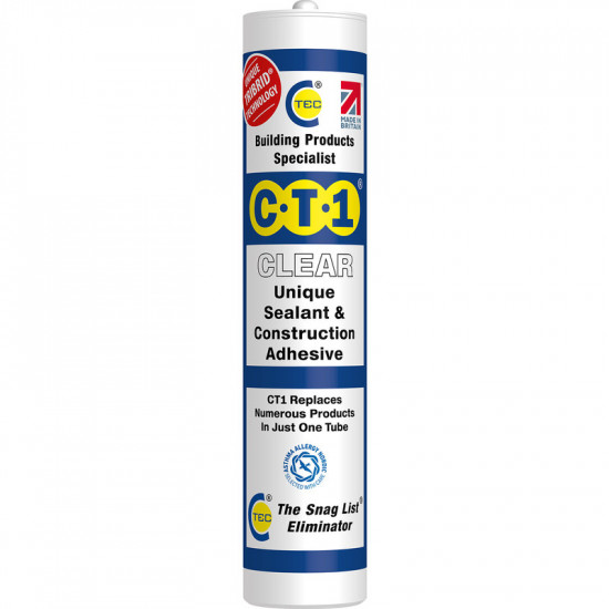 C-TEC Clear Sealant CT1 Tube 290ml C-TEC Clear Sealant CT1 Tube 290ml