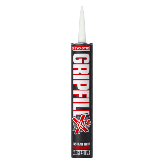 Evo-Stik Gripfill Xtra Solvent Based Adhesive 350ml Evo-Stik Gripfill Xtra Solvent Based Adhesive 350ml