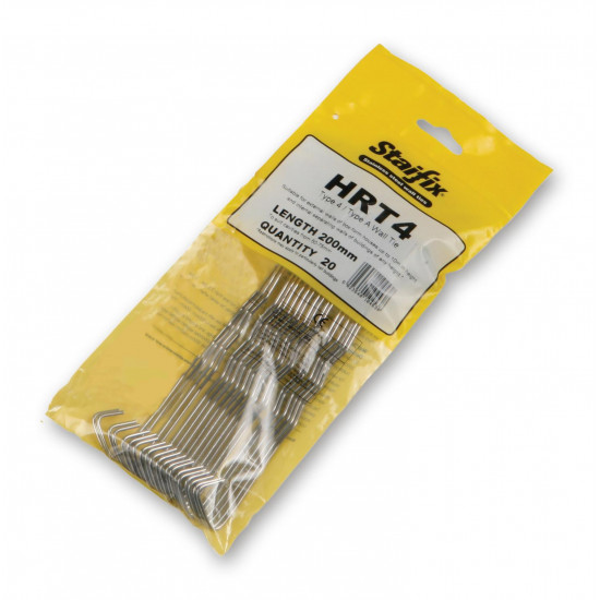 Ancon Staifix HRT4 Type 4/TYPE A Housing Tie 200mm Bag 20 Ancon Staifix HRT4 Type 4/TYPE A Housing Tie 200mm Bag 20