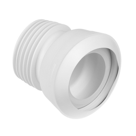 McAlpine MAC-1 Straight Macfit WC Connector McAlpine MAC-1 Straight Macfit WC Connector
