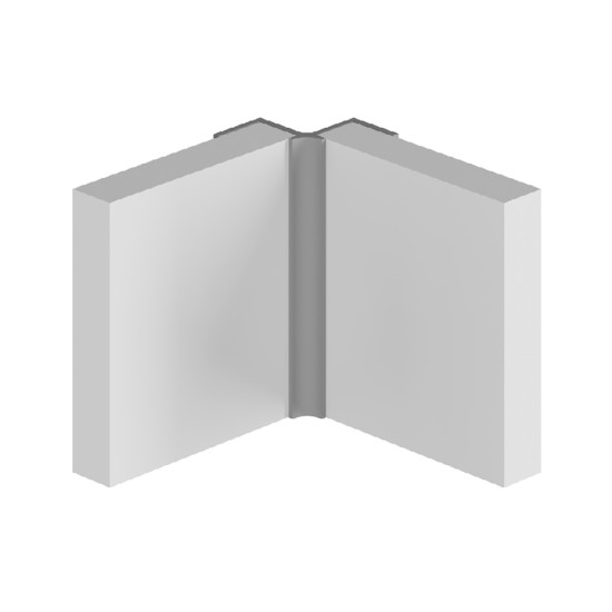 Multipanel Wall Panel Profile Type A - Internal Corner Profile Satin Anodised Multipanel Wall Panel Profile Type A - Internal Corner Profile Satin Anodised