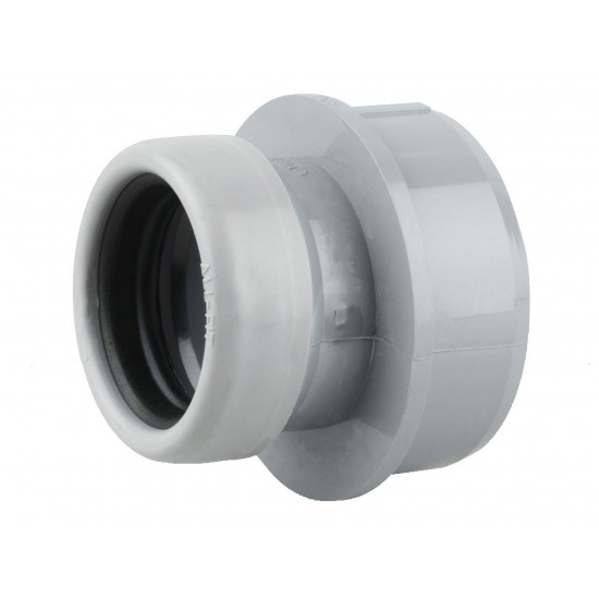 Wavin OsmaSoil S/S boss adaptor ring-seal 32mm grey Wavin OsmaSoil S/S boss adaptor ring-seal 32mm grey