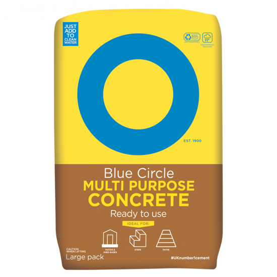 Blue Circle Multi Purpose Ready To Use Concrete 20kg Blue Circle Multi Purpose Ready To Use Concrete 20kg