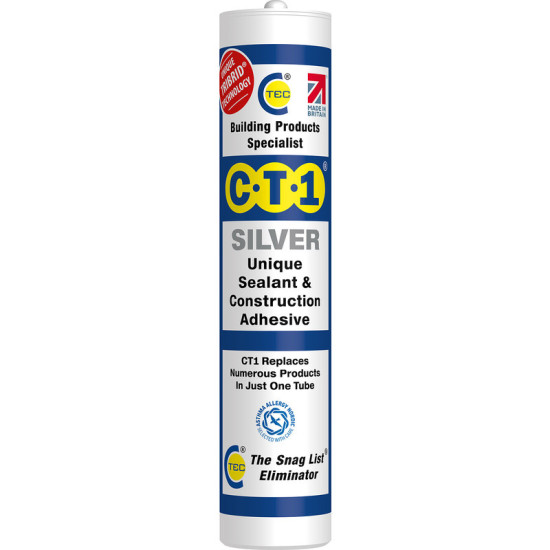 C-TEC Silver Sealant CT1 Tube 290ml C-TEC Silver Sealant CT1 Tube 290ml