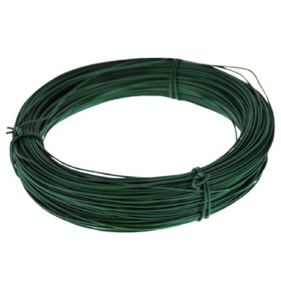 Green Plastic Coated Line Wire 3.15mm x 75m Green Plastic Coated Line Wire 3.15mm x 75m