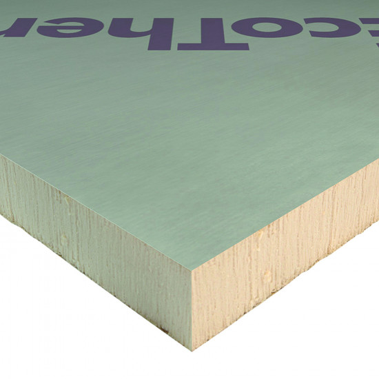 80mm x 2400mm x 1200mm Ecotherm Eco-versal Pitched Roof Insulation PR80 80mm x 2400mm x 1200mm Ecotherm Eco-versal Pitched Roof Insulation PR80